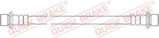 Bremseslange QUICK BRAKE 25.078 Bremseslange QUICK BRAKE 25.078