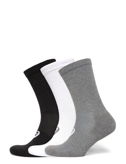 Asics 3 Pack Crew Sock Multi/patterned M Asics 3 Pack Crew Sock Multi/patterned M
