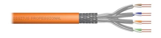 Digitus Cat 7 S/FTP Kabel 100 m Oransje