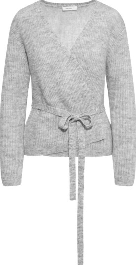 Selected Femme Dame Strikkevarer Grå XL,