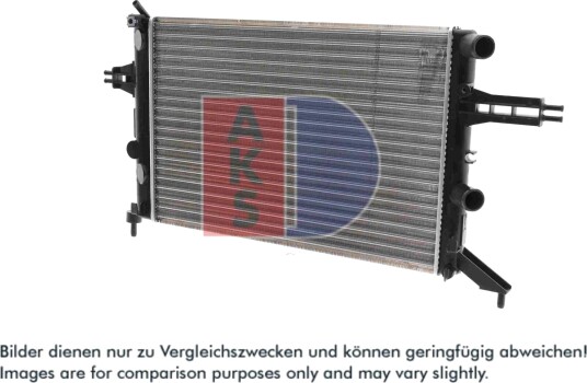 AKS DASIS 151960N Radiator motorkjøling