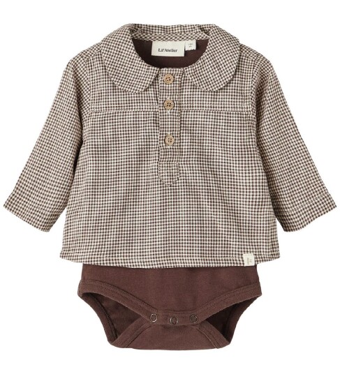 Lil'Atelier Body Shirt Nbmross Rocky Road Lil'Atelier Body Shirt Nbmross Rocky Road