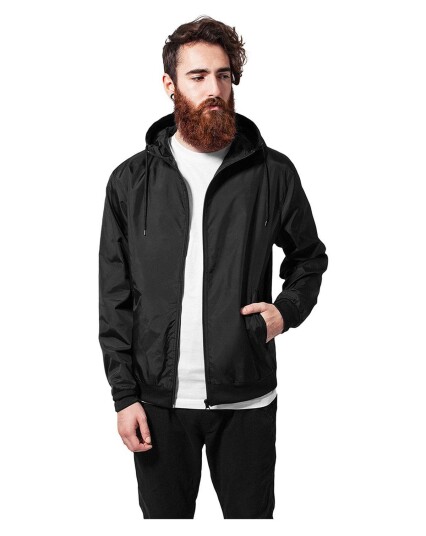 Urban Classics anorakk Svart