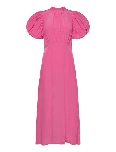 Minus Msalicia Puff Short Sleeve Open Bac Pink 38 Minus Msalicia Puff Short Sleeve Open Bac Pink 38