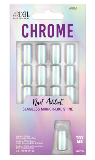 Ardell Nail Addict Chrome Collection Aura