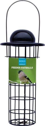 Bird Fuglemater For Fuglebolle Sort Stål