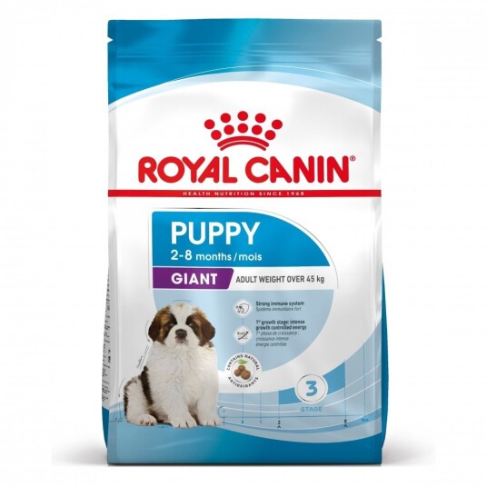 Royal Canin Giant Puppy Tørrfôr til valp 15 kg - Fullfôr for store raser Royal Canin Giant Puppy Tørrfôr til valp 15 kg - Fullfôr for store raser