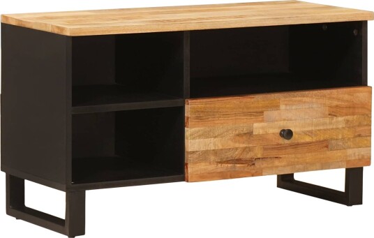 TV skap Brun 80 x 33 x 46 cm Massiv mango tre TV skap Brun 80 x 33 x 46 cm Massiv mango tre