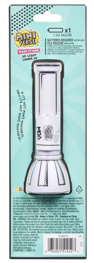 Miniverse Mini Uv Flashlight In Pdq