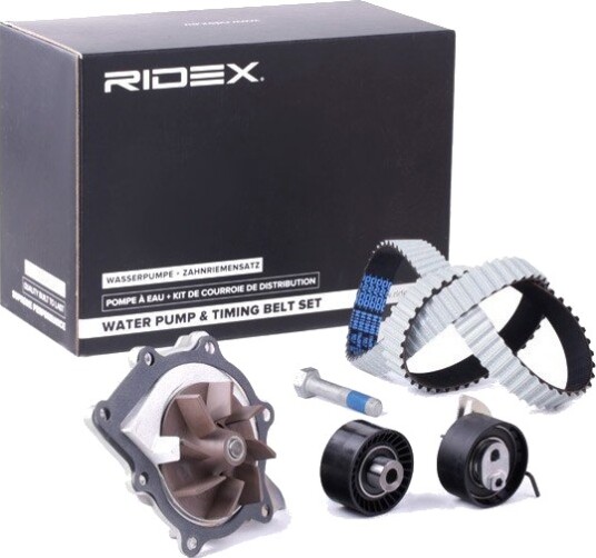 Registerreimsett med vannpumpe RIDEX 3096W0260