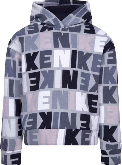 Nike Hettegenser Light Røykgrå Nike 6 år 116 Hettegenser