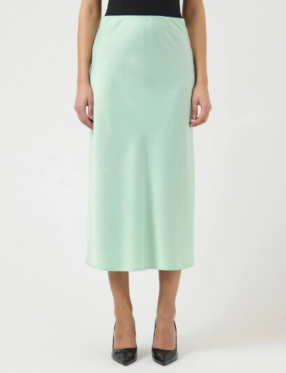 YAS Yaspella Hw Midi Skirt S. Noos Green L