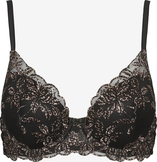 Missya Callie Bra Fill   BLACK LEO   75 D
