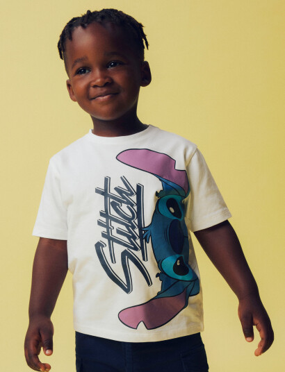 name it Nmmanwit Stitch Nreg Ss Top Wdi White 92