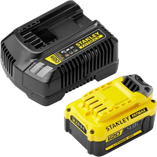Stanley Fatmax 18V Batterisett med 4,0Ah Kapasitet og Lader SFMCB14M1
