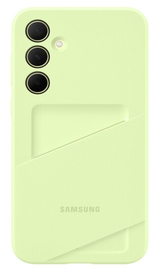 Samsung Galaxy A35 Baksidedeksel med Kortplass, Lime Grønn