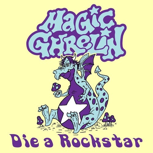 Magic Ghrelin Die A Rockstar LP/Vinyl