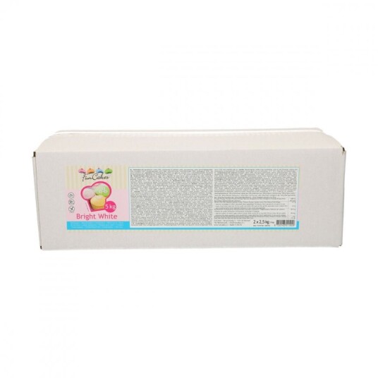 Hvit Fondant Fra Funcakes 5kg 2x2,5kg 