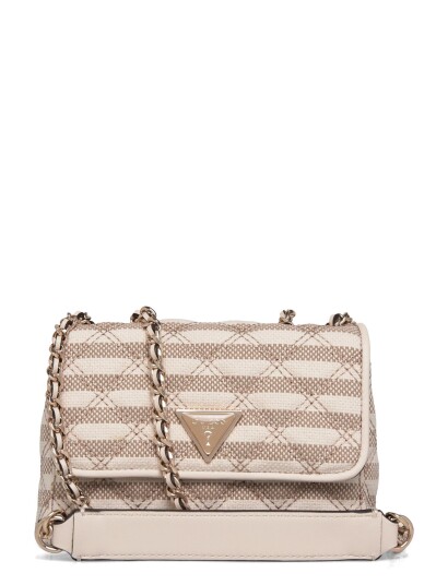 GUESS Giully Ii Mini 2 Comp Cvtr Flp Beige ONE SIZE GUESS Giully Ii Mini 2 Comp Cvtr Flp Beige ONE SIZE