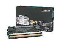 Lexmark - Svart - Original - Tonerpatron Lccp - For Lexmark C734 C736 X734 X736 X738