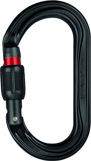 Petzl OK Screw-Lock black Petzl OK Screw-Lock black