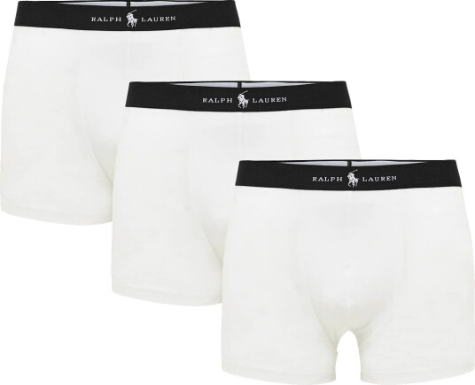 Polo Ralph Lauren Cotton Blend 3Pk Trn White M