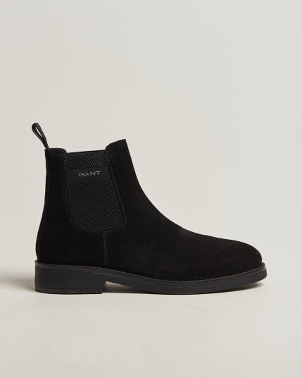 GANT Prepdale Suede Chelsea Boot Black GANT Prepdale Suede Chelsea Boot Black
