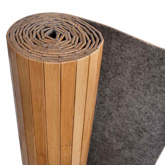 vidaXL Romdeler bambus naturlig 250x165 cm