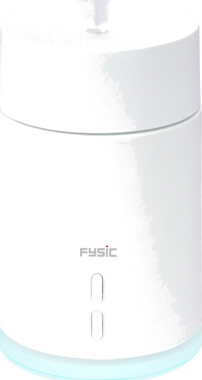 Fysic FC 19 Ultralyd luftfukter 80 ml LED lys automatisk avstenging Hvit