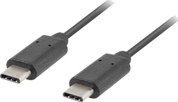 Lanberg Usb-Kabel Usb-C Hann Til Usb-C Hann Usb 2.0 1.8 M Svart