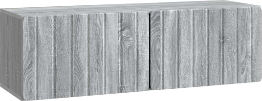 Vegghengt TV skap Grå sonoma 98 x 31 x 30 cm Konstruert tre