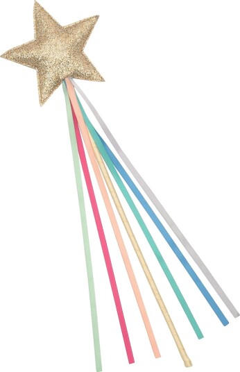 Mimi & Lula Magic Wand - Rainbow Star - Gold - ONE SIZE