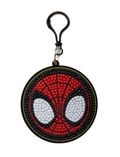 Crystal Art Spider Man Veskeanheng Red One Size