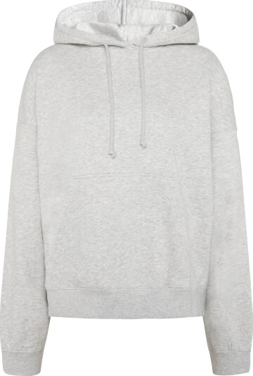 Weekday Lotte Standard Hoodie GREY MELANGE S