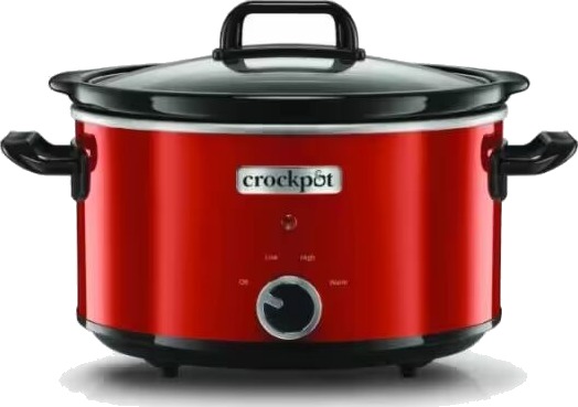 Crock-Pot SCV400RD 210 230 V Rotasjon Sort Rød Glass Keramisk Crock-Pot SCV400RD 210 230 V Rotasjon Sort Rød Glass Keramisk
