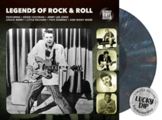 Diverse Artister Legends Of Rock Roll Uk Vinyl