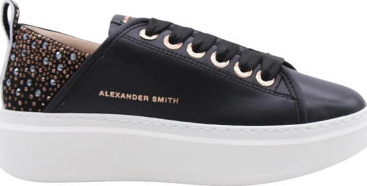 Alexander Smith Dame Sko Svart 40 EU,