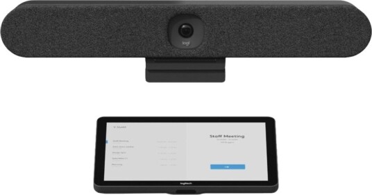 Logitech Rally Bar Huddle Videokonferansepakke + Tap Cat5e Kit, Grafitt