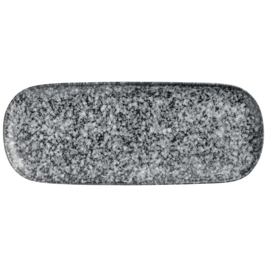 VEGA Serveringsfat Mamaro rektangulært; 36x14x2.3 cm (LxBxH); Svart/Hvit; Rektangulær; 3 Stykk / Forpakning
