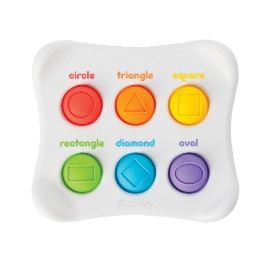 Fat Brain Toys Dimpl Boblepanel former & farger