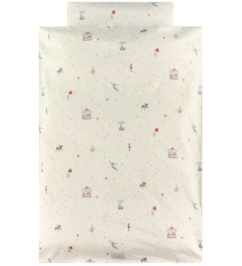 Cam Cam Copenhagen Bedding Set Junior 100X140Cm   Gots   Blueberries   Cream   