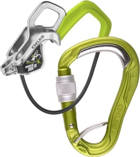 Mega Jul Belay Kit Bulletproof Screw Ii Oasis Edelrid