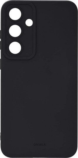 ONSALA Bakside Silikon Touch Resirkulert Samsung S25+ 5G Svart