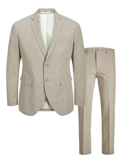 Jack and Jones Riviera Slim Fit dress beige