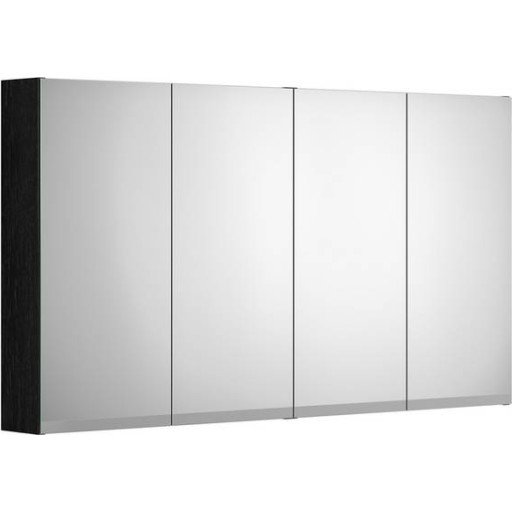 Gustavsberg Artic Base Speilskap 120 cm sort ask Gustavsberg Artic Base Speilskap 120 cm sort ask
