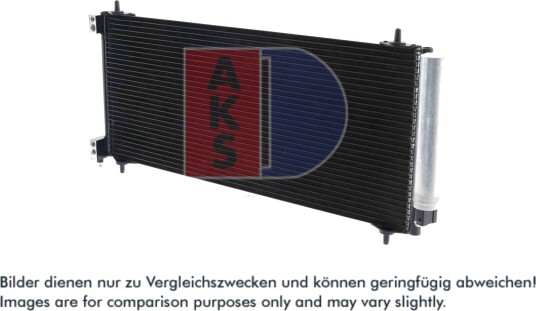 Kondensator, klimaanlegg AKS DASIS 162002N Kondensator, klimaanlegg AKS DASIS 162002N
