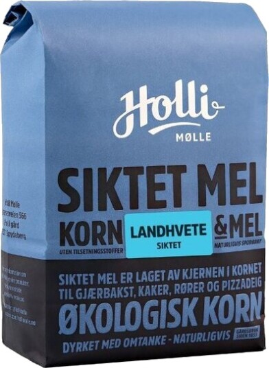Holli Mølle økologisk landhvete siktet 1 kg