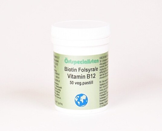BIOTIN FOLSYRE VITAMIN B12 BIOTIN FOLSYRE VITAMIN B12
