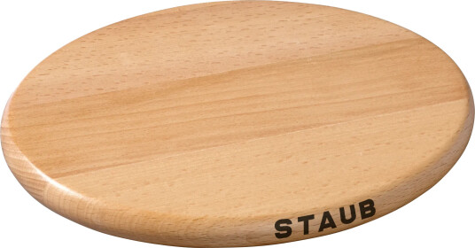 STAUB Staub magnetisk gryteunderlag oval bøk 15 cm STAUB Staub magnetisk gryteunderlag oval bøk 15 cm