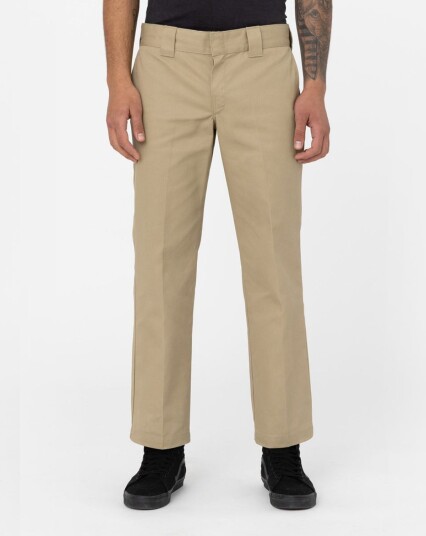 Dickies 873 Bukser   Slim Straight Work Pant Beige